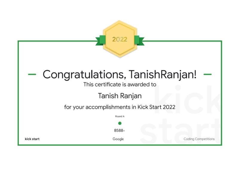 Kick Start 2022